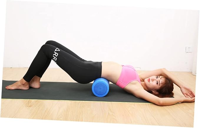 Happyyami Yoga Balancer Roller Yoga Brick Accessories Fitness Roller Muscle Stick