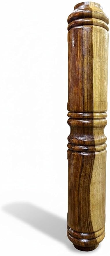 HIH Enterprises - Sheesham Wooden Sumthola Mugdar (Indian Clubs) – Indian Fitness Equipment for Home Gym & Outdoor Training Biceps & Shoulder Strength