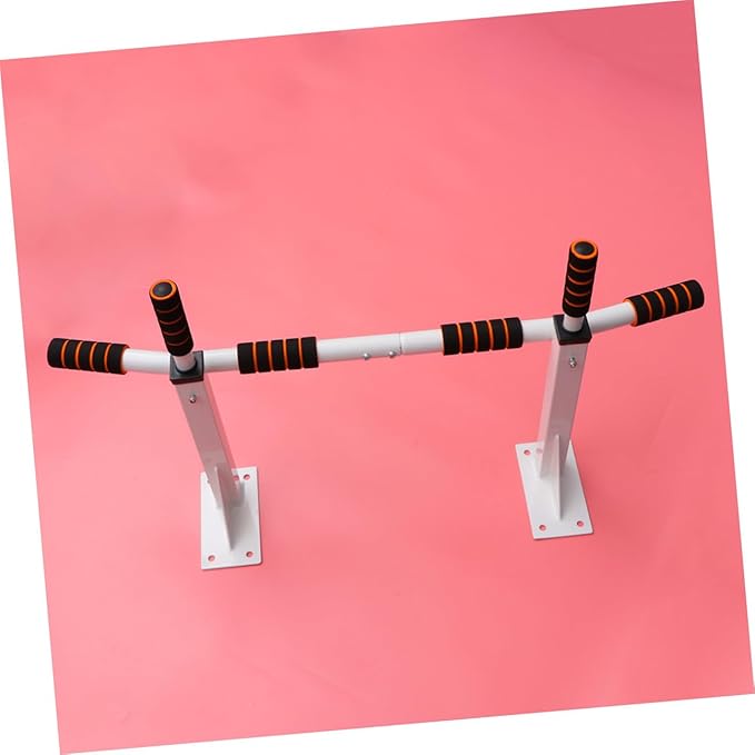 VANZACK Heavy Duty White Doorway Pull up Bar for Home Gym, Professional Upper Body Chin up Bar for Indoor Strength Training and Bodyweight Workouts