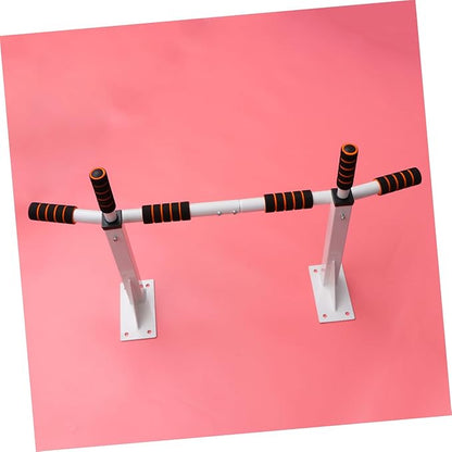 VANZACK Heavy Duty White Doorway Pull up Bar for Home Gym, Professional Upper Body Chin up Bar for Indoor Strength Training and Bodyweight Workouts