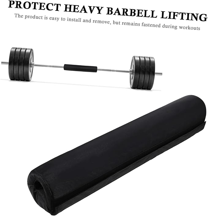 BESPORTBLE Barbell Shoulder Pads Weight Bar Multi Gym Attachment Thrusts Barbell Pads Wall Hip Thrust Pad para