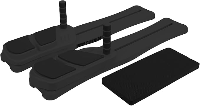 , Portable Core Training Kit with Abs Roller, Foldable Home Gym Equipment for Total Body Workout for Women and Men