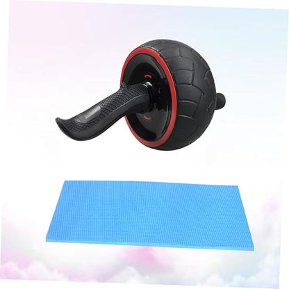 GANAZONO Rebound Abdominal Wheel Exercise Wheel Home Workout Training Equipment Rubber Ab Roller Knee Mat