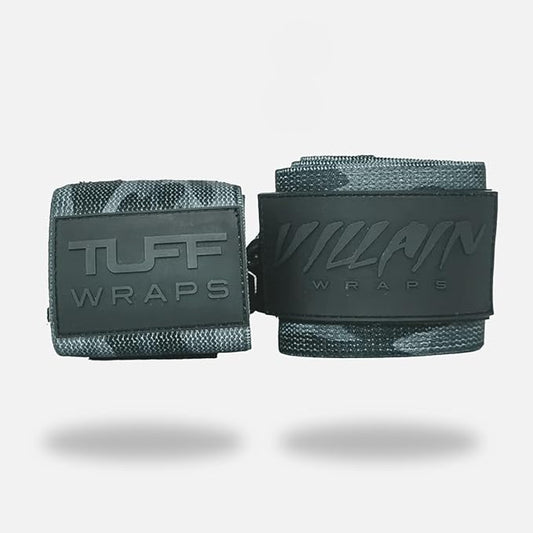 Villain Wrist Wraps for Weightlifting & Powerlifting – Adjustable Support Straps for Men and Women – Ideal for Strength Training, CrossFit, Bodybuilding – Durable Comfort to Eliminate Wrist Pain