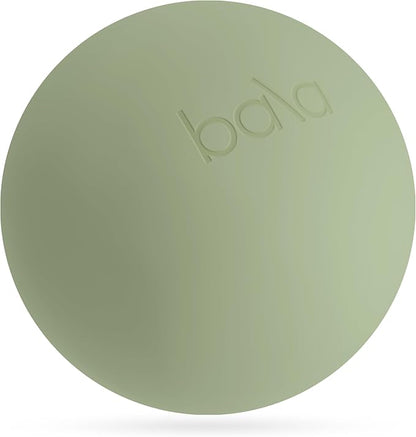 Bala Pilates Ball, Non-Weighted Exercise Ball - Small 8" Yoga Ball for Barre, Stretching, Strength & Core Training - Workout Accessory with Mini Pump for Home Gym & Fitness Routines - 100% PVC