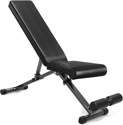 Home Weight Bench,Folding Gym Sit-Up Dumbbell Bench,Durable Sturdy Weight Benches,for Men and Women Full Body Workout,Max Load 300Kg