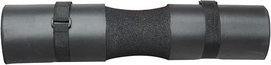 Ergonomic Barbell Shoulder Support Cushion for Weightlifting, Black