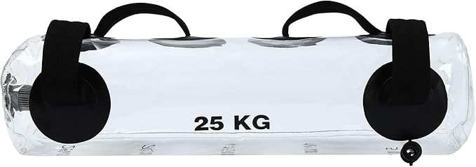 Aqua Bag Fitness 33/44/55LBS Adjustable Water Weight Training Workout Water Bag Portable Stability Fitness Equipment for Home Gym Core and Balance Exercise W/Inflator