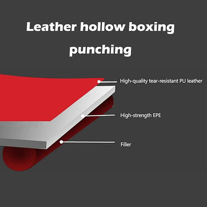 Adult Heavy Duty Boxing Bags - Tear Free PU Leather Boxing Hanging Bag with Metal Set for Men Women Muay Thai MMA Taekwondo Home Gym Training Kickboxing Bag Set