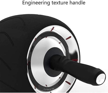 Ab Roller Wheel Exercise Equipment Wider Abs Wheel Roller for Core Workout Abdominal Exercise Home Gym Core Fitness Trainer Machine Automatic Rebound and Multiple Angles Ab Wheel
