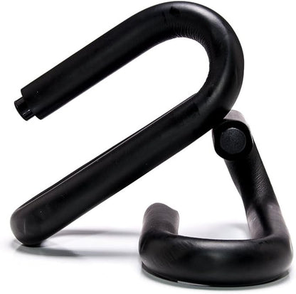 FFO Metal Push up Bar with Foam Grips on Handles. No Slip Pad on Pushup Stands. - Perfects Push ups. Builds Arms, Back, Chest, and Shoulder Strength. Great for P90X Workouts, CrossFit, Calisthenics