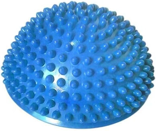 Half Balance Training Ball - Small PVC Semi-Round Stability Trainer with Textured Non-Slip Surface - Balance Board for Core Workouts