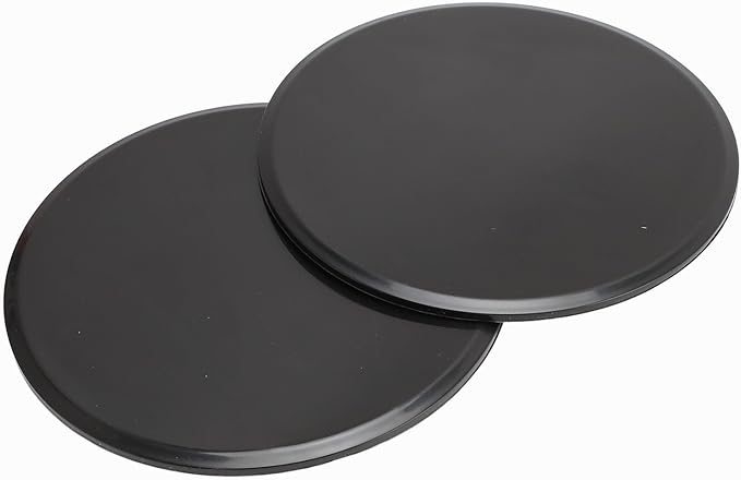 2pcs Core Sliders for Full Body Workout | Dual Sided Gliding Discs for Home/Gym/Travel | 7in Portable Exercise Equipment for Core Strength & Stability