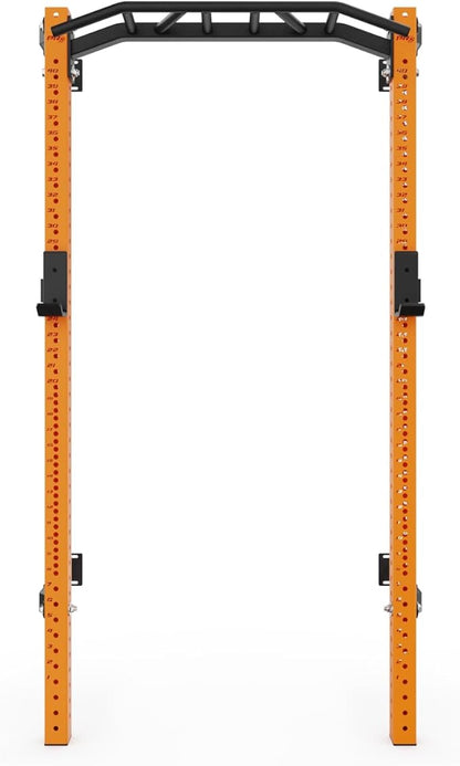 PRx Performance Profile® PRO Squat Rack 3x3 with Kipping or Multi-Grip Pull Up Bar, 89" or 95" Uprights As Seen On Shark Tank Wall Mounted Home Garage Gym Exercise System