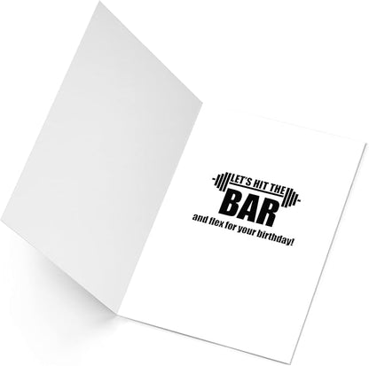 Birthday Card for personal training/trainer, weight lifting, gym rat, and cossfit lover