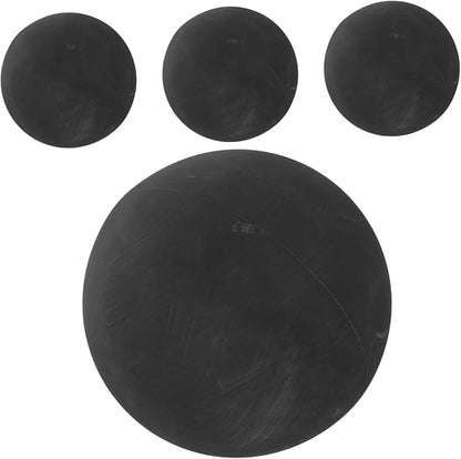4Pcs Mini Hollow Bounce Balls Professional Rubber Reaction Training Balls for All Fitness Levels Compact Lightweight Design for Use