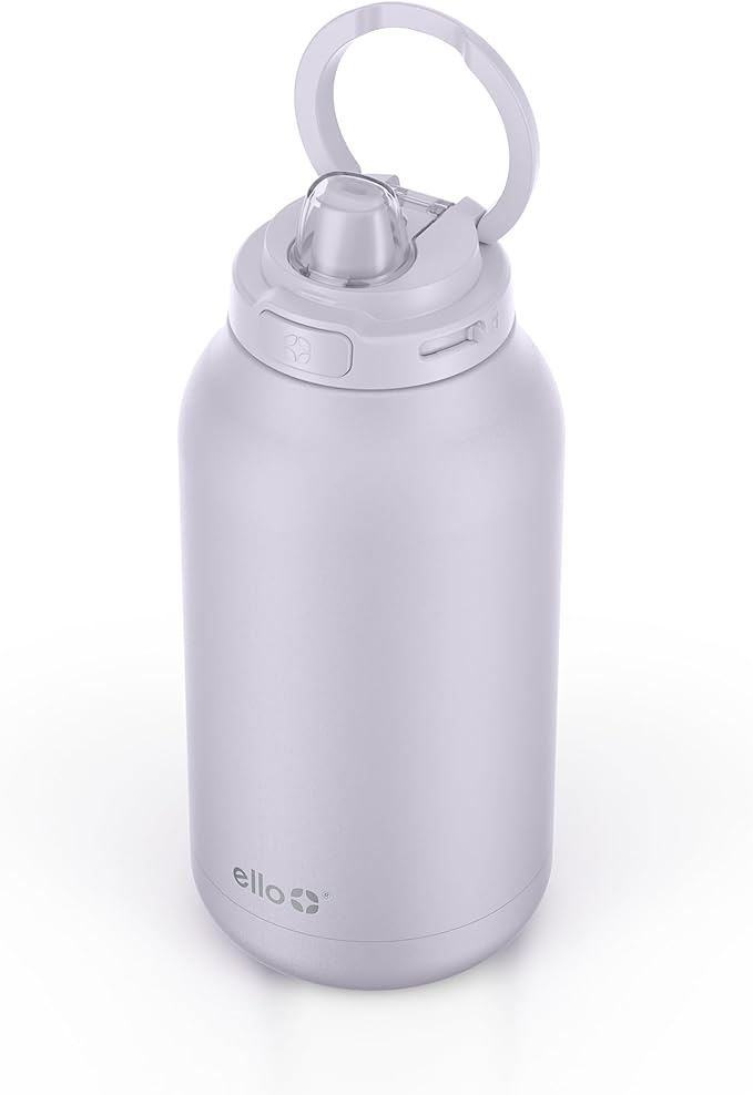 Ello Hydra 64oz Half Gallon Vacuum Insulated Stainless Steel Jug with Locking