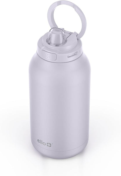 Ello Hydra 64oz Half Gallon Vacuum Insulated Stainless Steel Jug with Locking