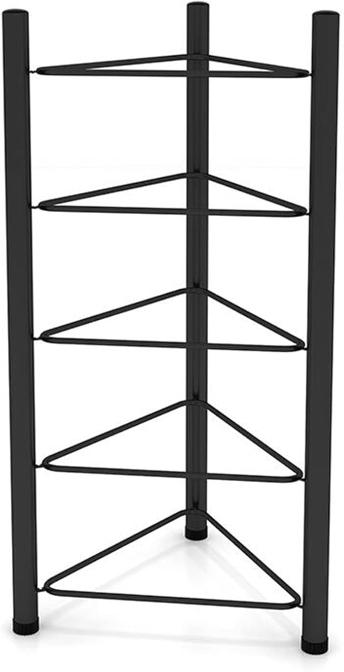 Ball Storage Organizer Rack Yoga Mat Holder Freestanding Half Yoga Balls Rack, Indoor Gyms Studio Fitness Class Steel Half Ball Balance Trainer Organizer Stand, Holds 5/6 Half Exercise Ball ( )
