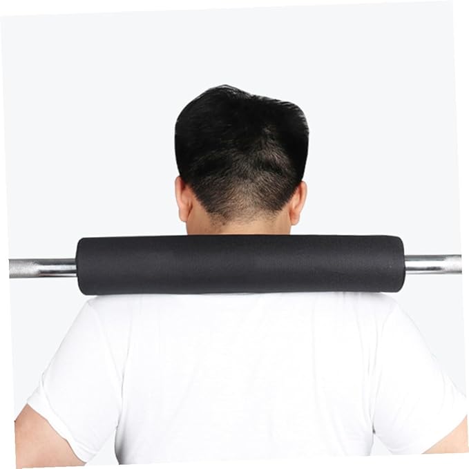 1Pc Barbell Squat Pad for Neck and Shoulder Protection Lightweight and Compact Weight Lifting Cushion for Squats and Hip Thrusts Accessory Black