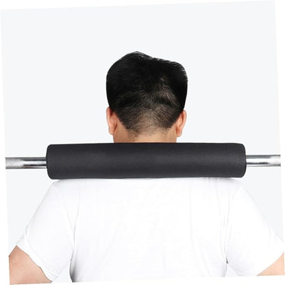 1Pc Barbell Squat Pad for Neck and Shoulder Protection Lightweight and Compact Weight Lifting Cushion for Squats and Hip Thrusts Accessory Black