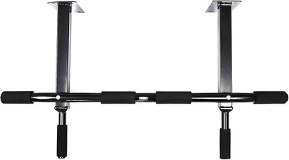 Kisangel Adjustable Pull up Bar for Home Fitness Wall Mounted Horizontal Fitness Bar Multi-functional Strength Training Equipment for Indoor Workout and Exercise
