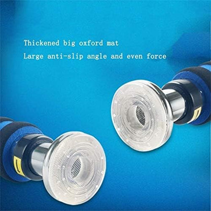 Telescopic No Screw Door Frame Wall-Mounted Horizontal Bar Upper Body Fitness Exercise Adjustable 100-150cm