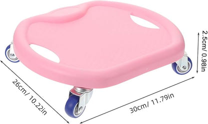 Abdominal Fitness Sliding Disc with Comfortable Handle and Complimentary Mat Mute Workout Sliders for Core Strength Training at Home Versatile Roller for Chest Arms Butt and Legs