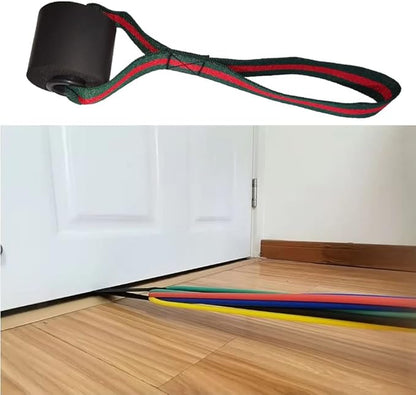 Door Anchor Resistance Bands, Fits in Any Door, Heavy Duty Door Strap Attachment Door Anchor Fitness Equipment Accessory for Home & Gym Training (2pcs)