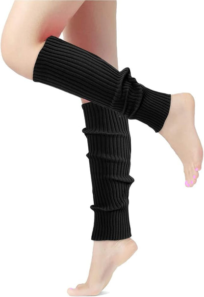Leg Warmers for Women 80s Headband Wristbands Neon Leg Warmers Set for Sport Yoga - 80s Workout Clothes 90s Outfit for Women