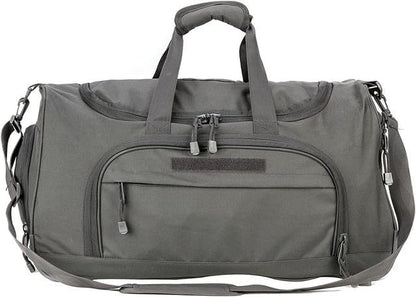 Gym Bag for Women & Men Tactical Duffle Military Weekender Travel Work Out Bags Lightweight Waterproof Sports Tote Shoe Pocket