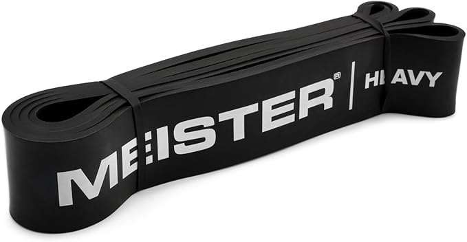 Meister X Band Comfort-Width 41" x 2" Resistance Bands - X-Wide Premium Loop Bands