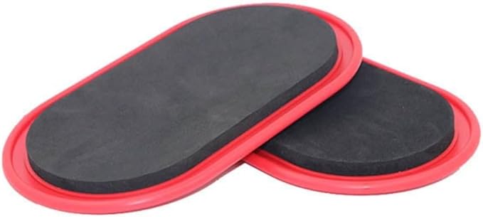 Core Sliders for Workout, Elliptical Gliding Discs for Abdominal Training, Thickened ABS Plastic Fitness Sliders for Home Gym Pilates & Yoga (Pair)