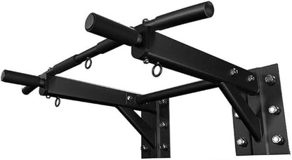 Wall-Mounted Pull-Up Bar, Home Fitness Resistance Band Fitness Equipment, Gym Strength Fitness Equipment, Load-Bearing 300Kg (Style1)
