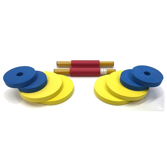 Redmon For Kids Fun and Fitness Dumbbell Set, Multicolor, 14 Piece