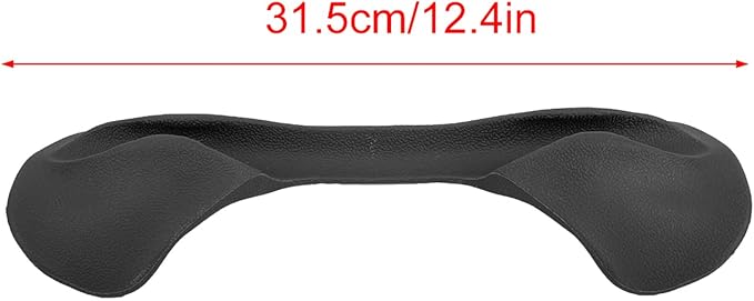 Barbell Neck Pad - Soft Barbell Squat Pad - Neck & Shoulder Protective Pad - Weight Lifting Shoulder Neck Pad - Support Protector - Barbell Bar Fitness Mat(Black)