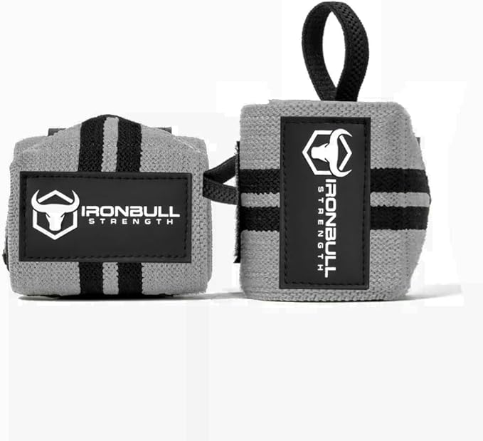 Wrist Wraps for Weightlifting (USPA & IPL Approved) - 18” Premium Quality Wrist Straps for Weightlifting - Weight Lifting Wrist Wraps with Thumb Loop - Best Gym Wrist Wraps for Lifting Weights, Curls & Dips - Lifting Wrist Wraps for Bench, Powerlifting...