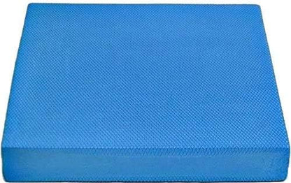Large (15.5" x 13.5" x 2.3") Balance Pad, Made from Closed Cell Foam (Blue, Large)