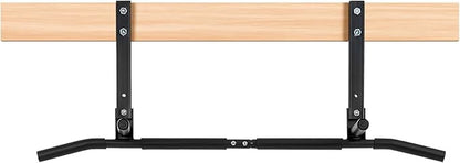 VEVOR Joist Mount Pull Up Bar, Ceiling Mounted Chin Up Bar for Home Gym, Multi-Grip Pull Ups, 42 in Width Multifunctional Training Station, Heavy Duty Steel Upper Body Workout Bars, 440 lbs Capacity