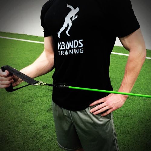 Kbands Training KB Powerbands Resistance Bands Set, Exercise Bands with Handles, Door Anchor, 2 Anchor Straps, Digital Training Downloads, Resistance Training, Physical Therapy