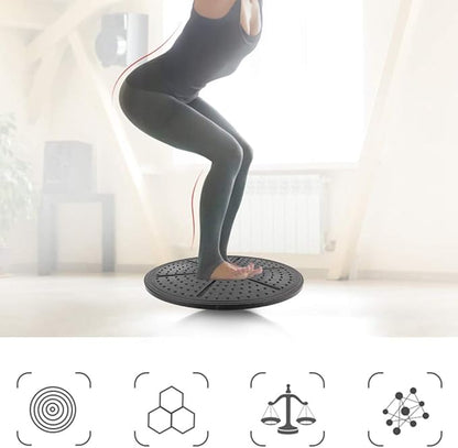 Keenso Balance Board, Labyrinth Wobble Balance Board Fitness Yoga Training Disc Office Home Exercise Stability