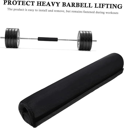 Kisangel 2Pcs Barbell Pad Squat Protector Thick Neck Shoulder Support Cover for Weightlifting Fitness Workouts for Squats Lunges Hip Thrusts Weight Distribution