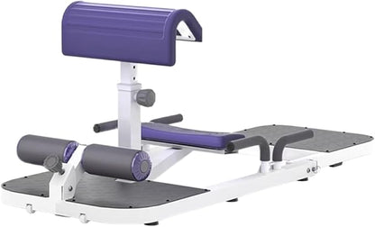 Core Force Glute Blaster - Premium Hip Thrust & Ab Workout Machine for Home Gym with Resistance Bands - Adjustable Squat and Glute Bench for Full-Body Strength