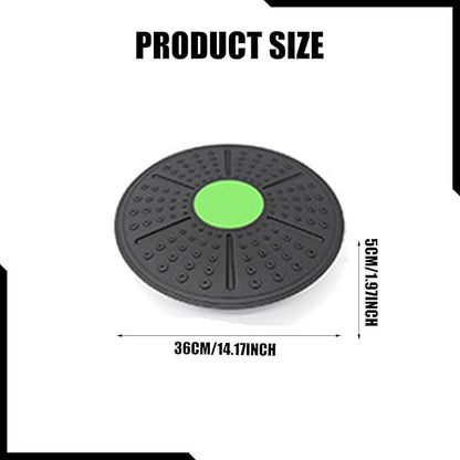 Wobble Balance ° Rotation Non Slip Diameter 36cm Portable Core Training Balance Stability, for Sports Home