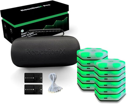 ReactionX Reaction Training Light lamp pro Speed Agility Response Equipment Basketball Boxing fencingPhysical Rehabilitation of Flash Reflex traing System 12light+app…