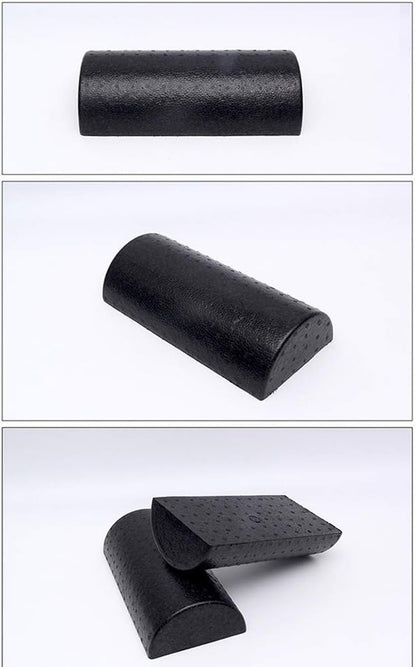 Half-Round Home Gym Exercise Foam Rollers Pilates Roller for Exercise Massage Muscle Recovery