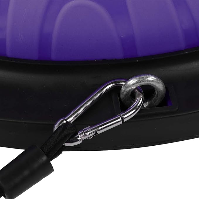 Half Ball Trainer Enhancing Balancing Stability for Yoga Fitness Exercise Purple 18.1x18.1x7.9in