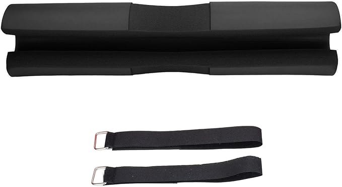 Squat Pad Barbell Pad | Weight Distribution & Shoulder Protection | Neck Support for Squats/Lunges/Hip Thrusts | NBR Rubber Foam, 17.1in Length