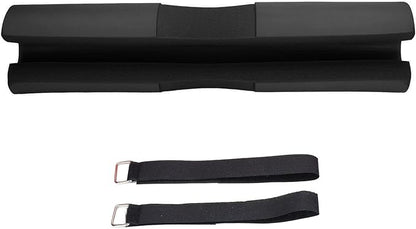 Squat Pad Barbell Pad | Weight Distribution & Shoulder Protection | Neck Support for Squats/Lunges/Hip Thrusts | NBR Rubber Foam, 17.1in Length