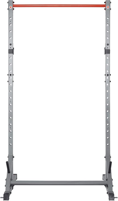 Sunny Health & Fitness Multifunctional Strength Training Home Gym – Complete Workout Equipment with Training Attachments, Optional Squat Stand, Power Rack Cage, Adjustable Incline Bench
